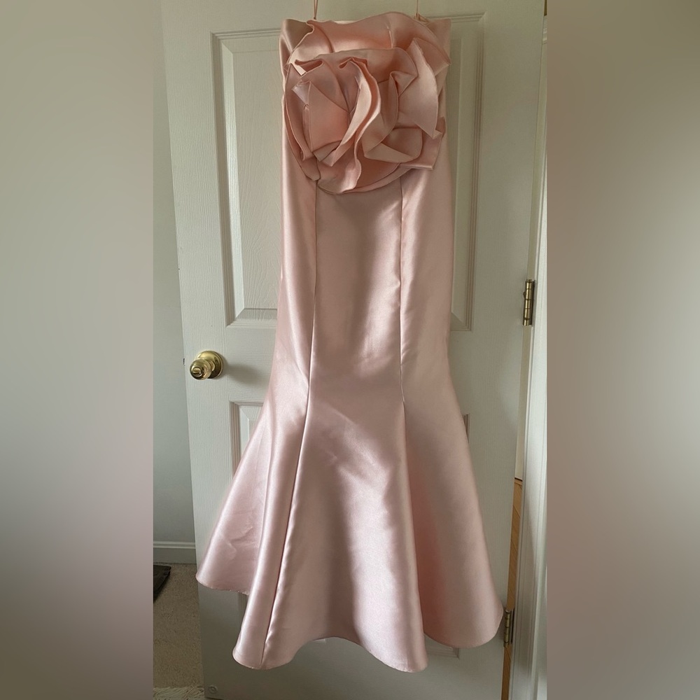 Badgley Mischka Blush Pink Formal Kids Dress